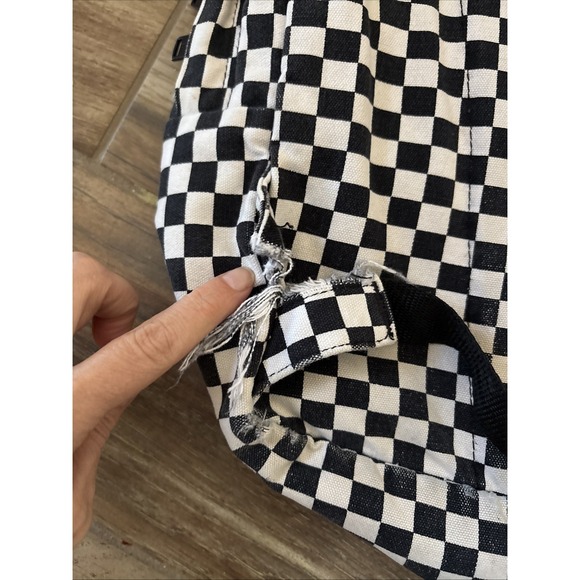Vintage Rare Vans backpack Black/white Checkered‎ main image 10
